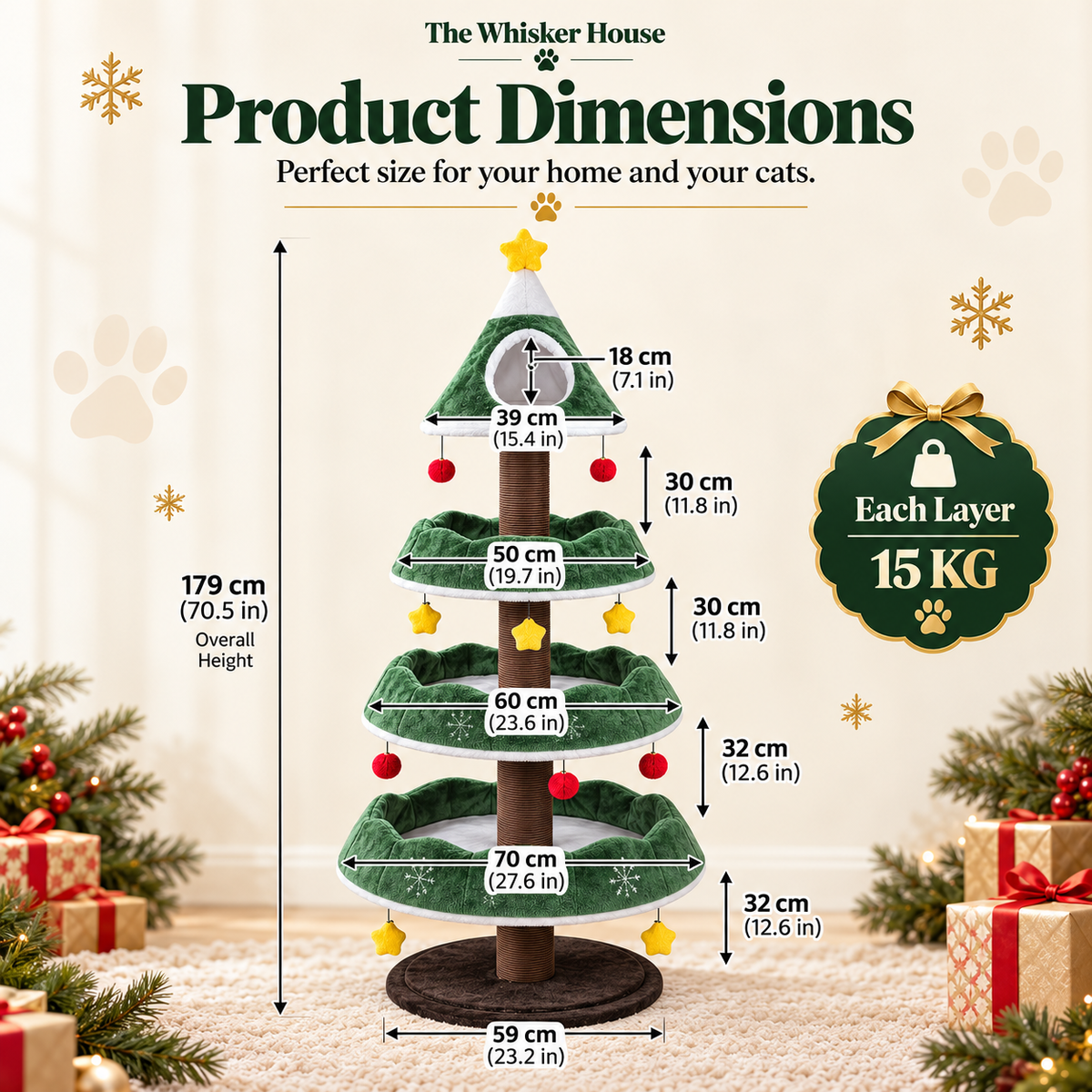 Christmas Cat Tree