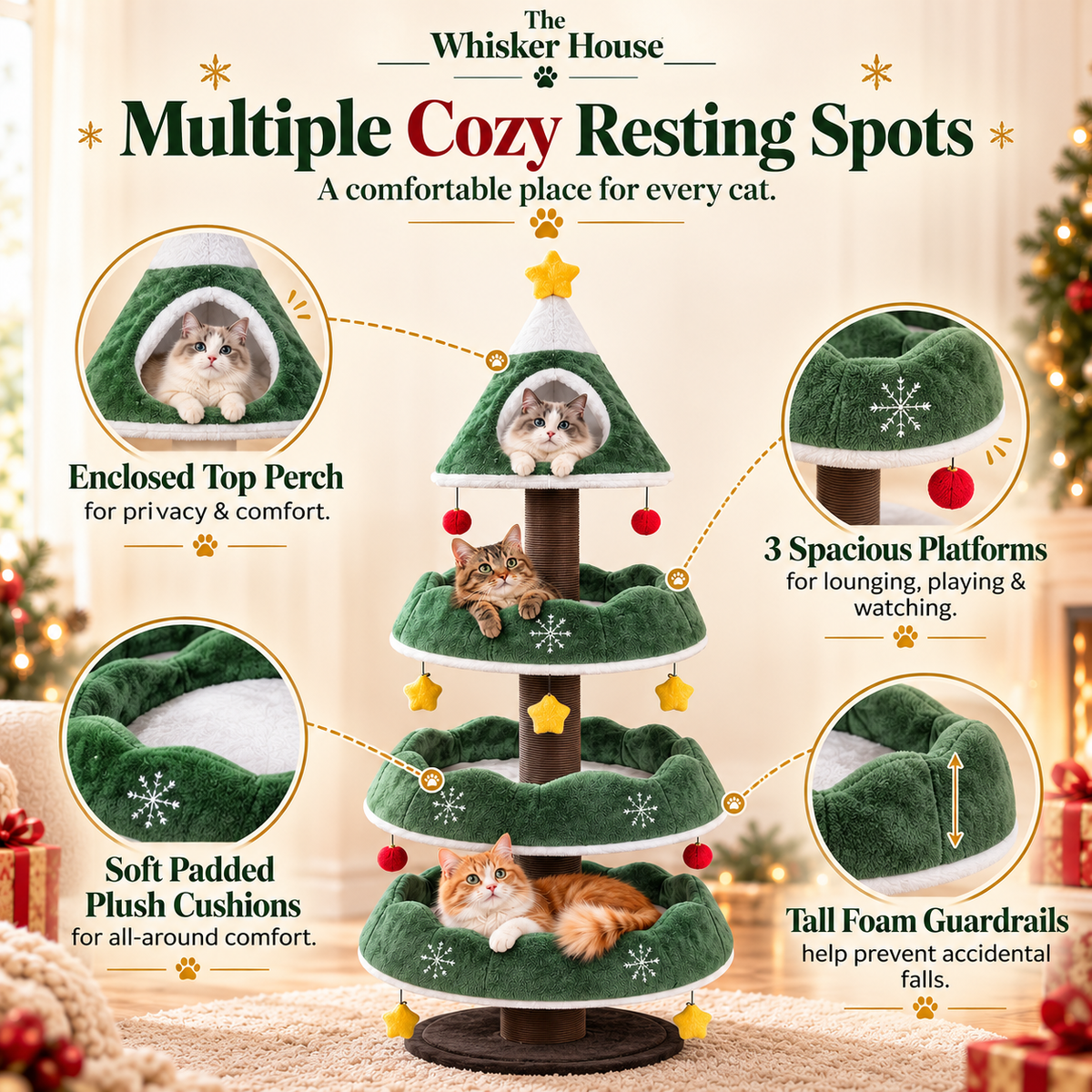 Christmas Cat Tree