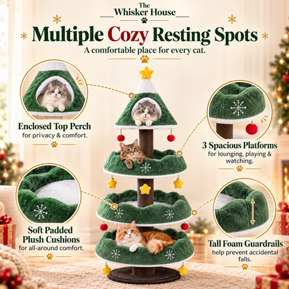 Christmas Cat Tree